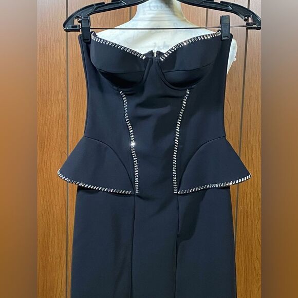 Chiara Boni La Petite Robe Terenzia Strapless Layered Dress size 42/us size 6 - Picture 9 of 13